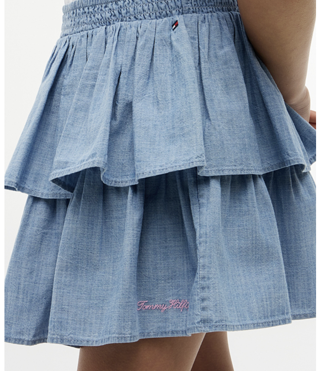 Tommy Hilfiger CHAMBRAY RARA SKIRT Denim