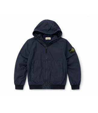 STONE ISLAND SHORT PARKA MET BOORD NAVY BLUE