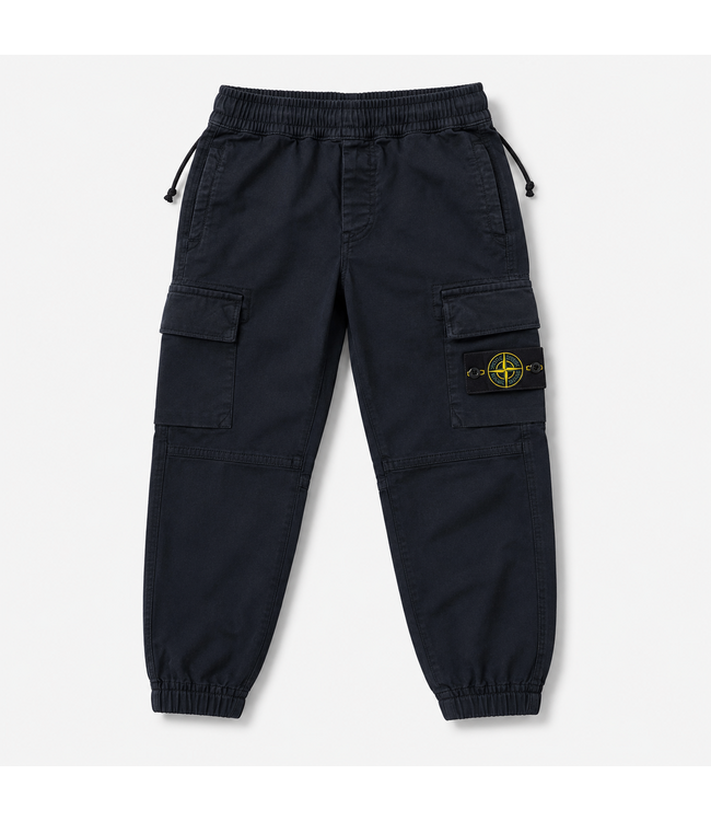 STONE ISLAND CARGO PANTS NAVY BLUE