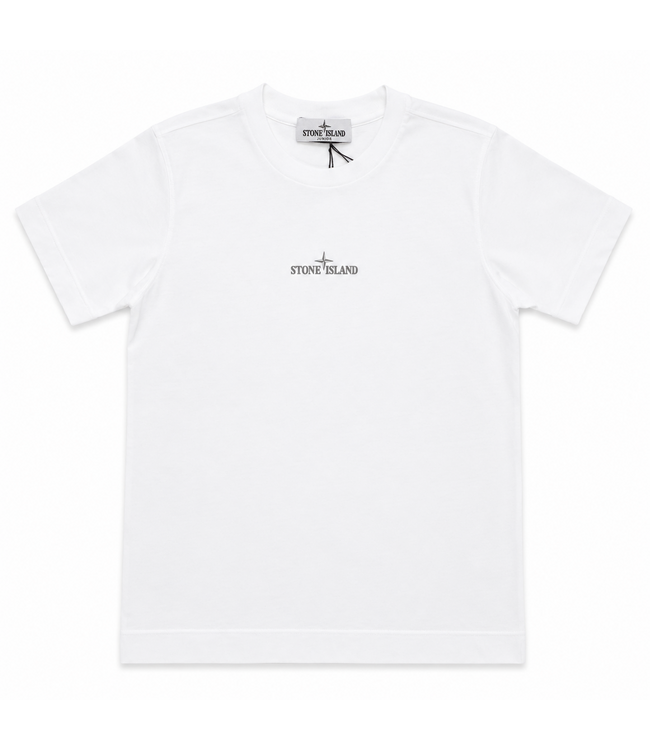 STONE ISLAND SS T-SHIRT BACKPRINT WHITE