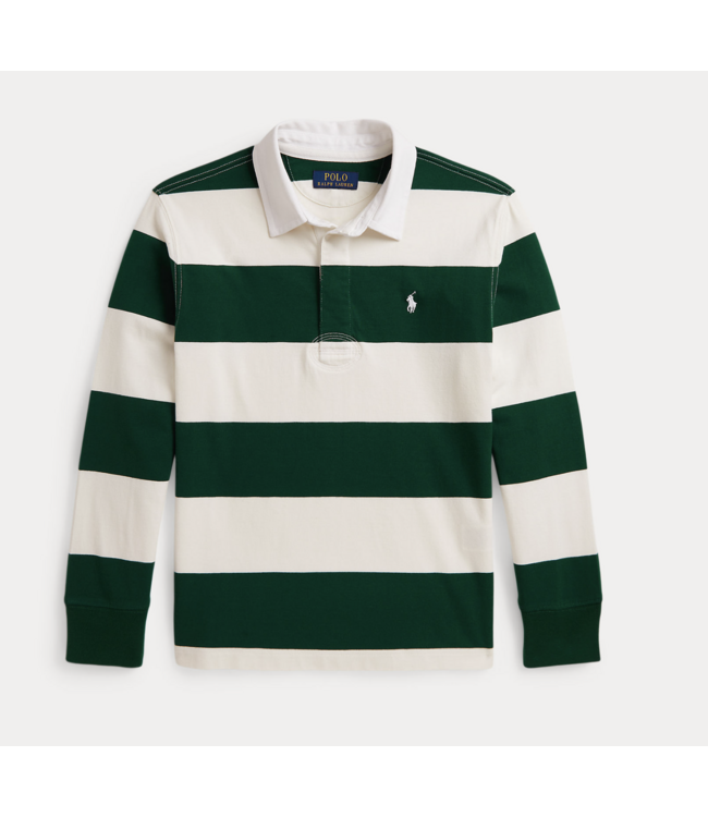 Ralph Lauren RUGBY SHIRT HUNTER GREEN/NEVIS