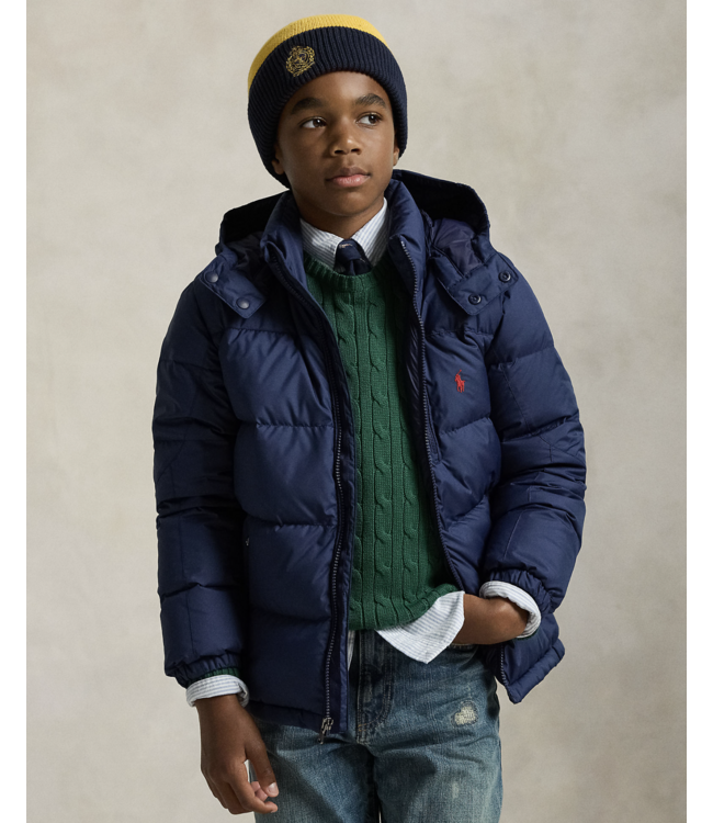 Ralph Lauren DOWN OUTERWEAR-BOMBER NEWPORT NAVY