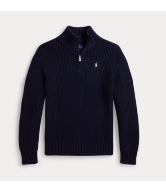 Ralph Lauren SWEATER-HALF ZIP REFINED NAVY