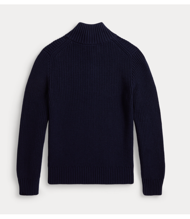 Ralph Lauren SWEATER-HALF ZIP REFINED NAVY