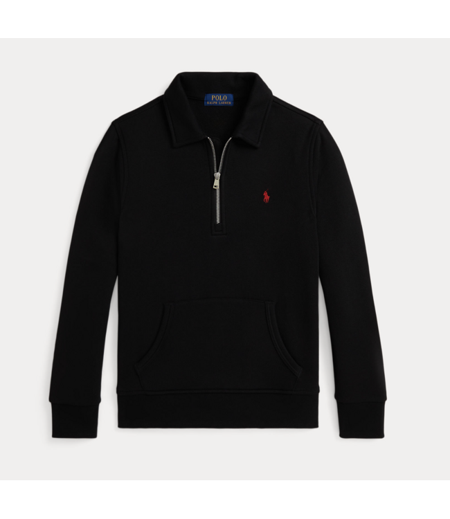 Ralph Lauren HALFZIP SWEATER POLO BLACK/C3870