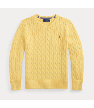 Ralph Lauren CABLE CN SWEATER BEACH YELLOW/C7608