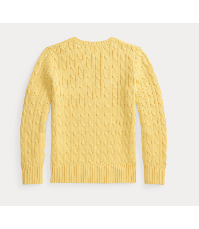 Ralph Lauren CABLE CN SWEATER BEACH YELLOW/C7608