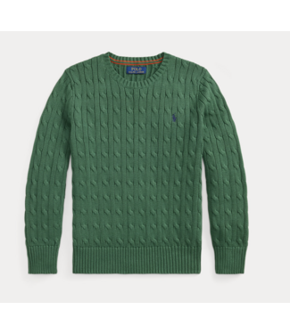 Ralph Lauren CABLE CN SWEATER VERANO GREEN/C0794