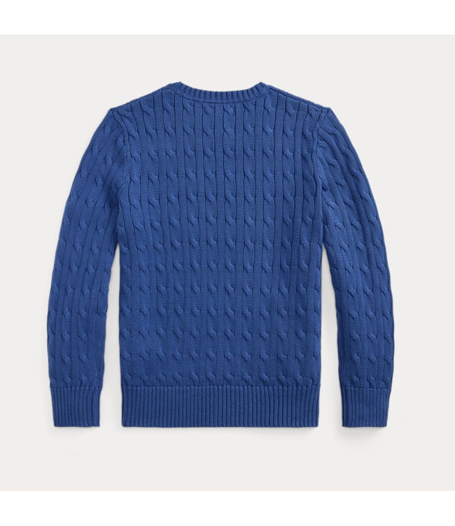 Ralph Lauren CABLE CN SWEATER DUSTY AZURE/C5964