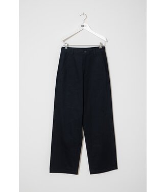 INDEE BRUSHED COTTON TROUSERS NAVY