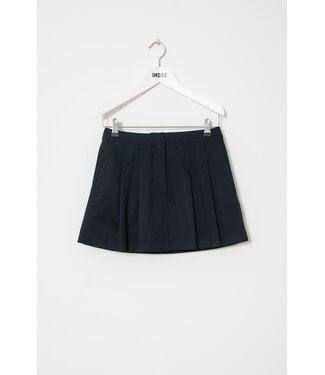 INDEE BRUSHED COTTON SHORT-SKIRT NAVY