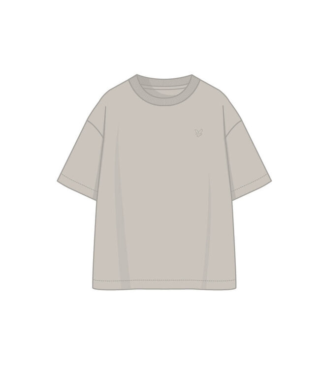 Lyle & Scott TONAL Heavy Weight Relaxed T-shirt W503 Putty