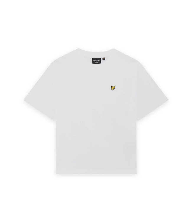 Lyle & Scott TONAL Heavy Weight Relaxed T-shirt 626 White