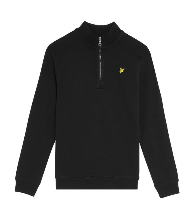 Lyle & Scott Quarter Zip Pullover Z865 Jet Black