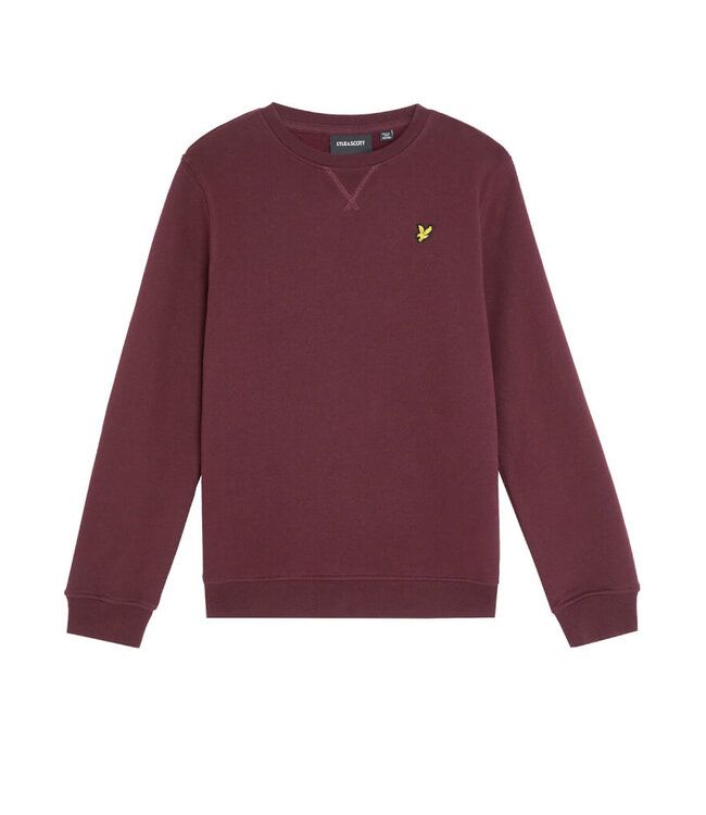 Lyle & Scott Crew Neck sweater Z562 Burgundy