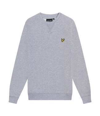 Lyle & Scott Crew Neck sweater D24 Light Grey Marl