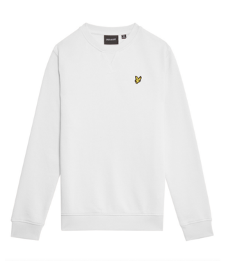 Lyle & Scott Crew Neck Sweatshirt 626 White