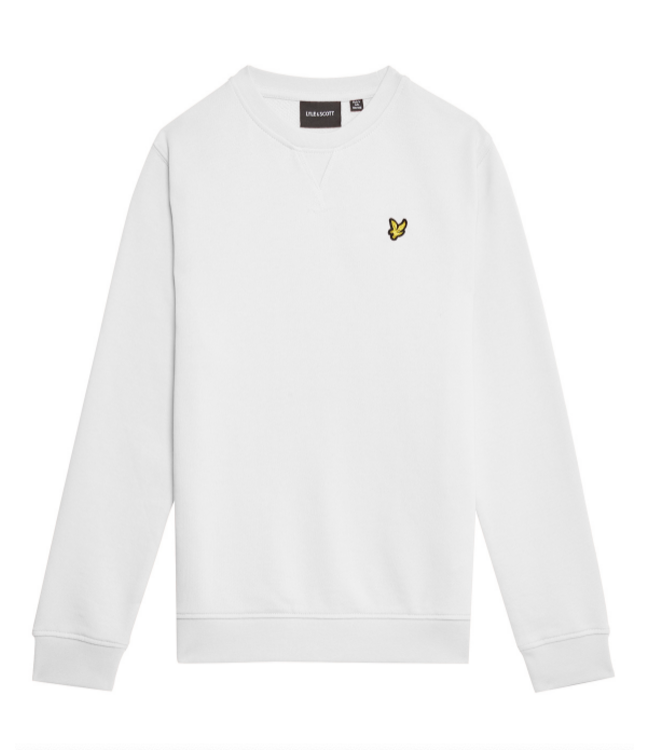 Lyle & Scott Crew Neck Sweatshirt 626 White
