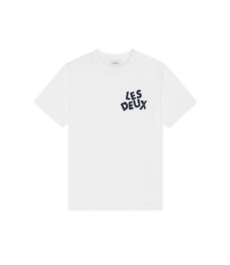 Les Deux Logo T-Shirt WHITE