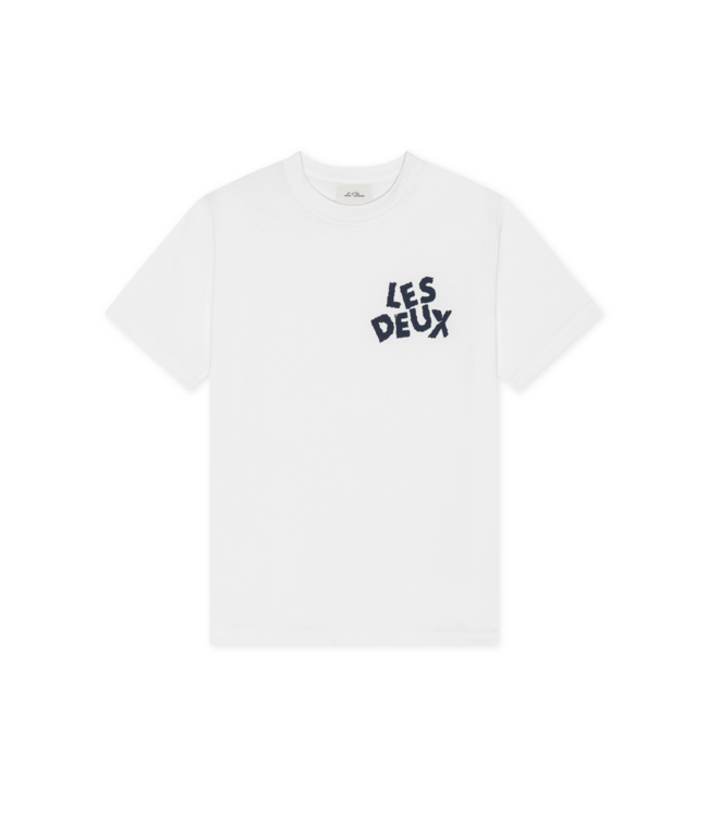 Les Deux Logo T-Shirt WHITE