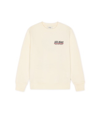 Les Deux Record Sweatshirt LIGHT IVORY