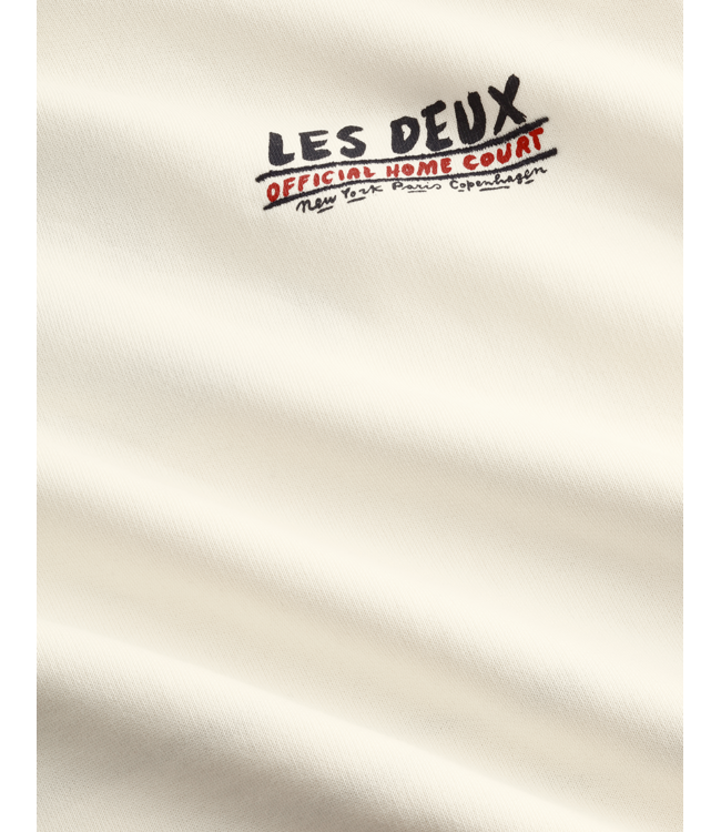 Les Deux Record Sweatshirt LIGHT IVORY