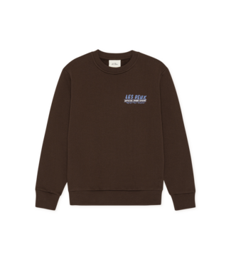 Les Deux Record Sweatshirt MOLÉ BROWN