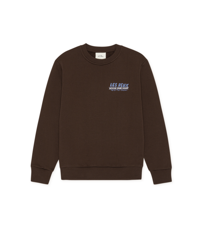 Les Deux Record Sweatshirt MOLÉ BROWN