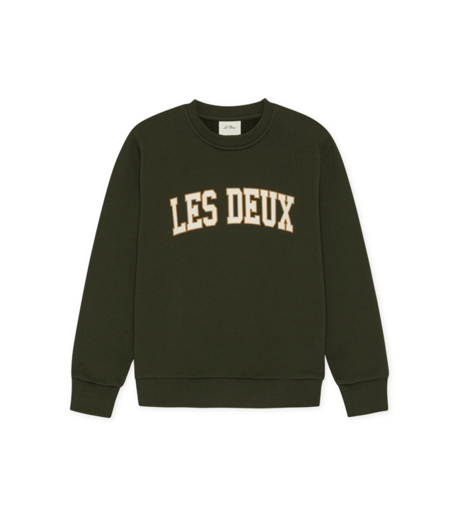Les Deux College Sweatshirt ROSIN GREEN