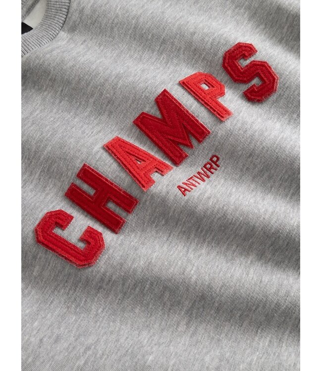 ANTWRP SWEATER KSW577 204 - GREY CHINÉ