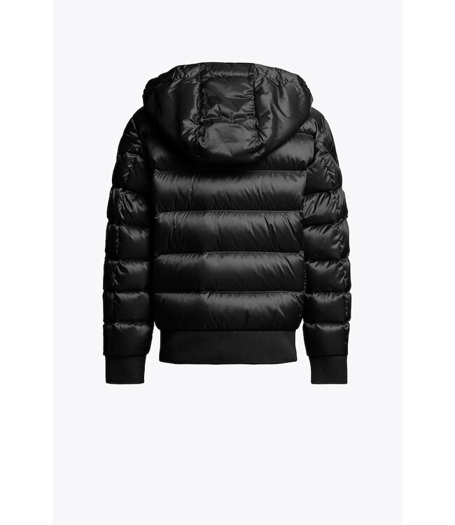Parajumpers HOODED DOWN BOMBER PHARRELL - BOY BLACK
