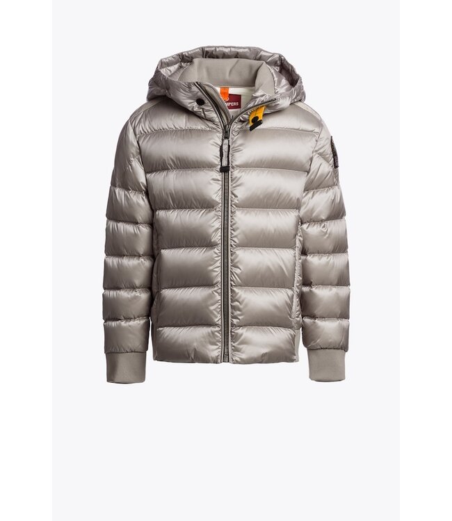 Parajumpers HOODED DOWN BOMBER PHARRELL - BOY MID GREY