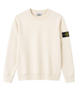 STONE ISLAND SWEATER PLASTER