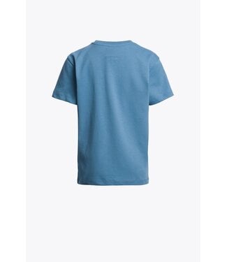 Parajumpers PATCH TEE - BOY SKY STEEL