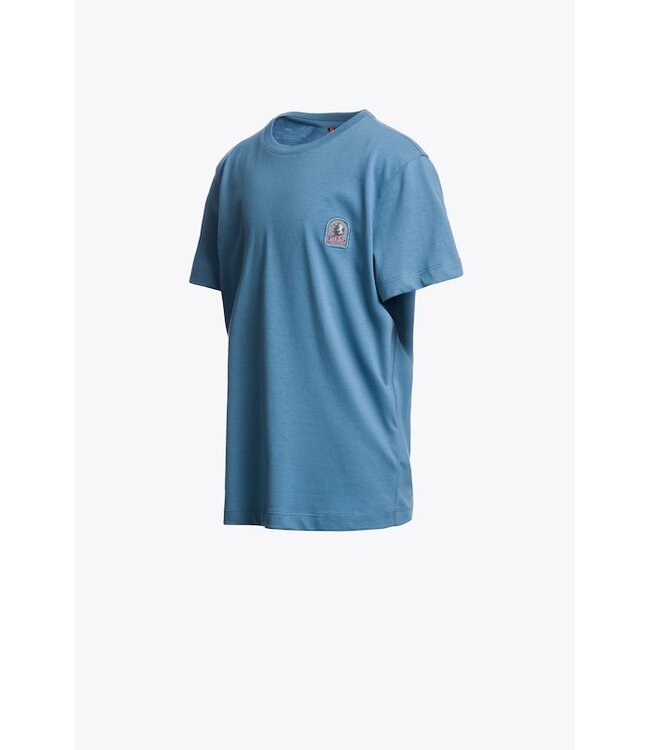 Parajumpers PATCH TEE - BOY SKY STEEL