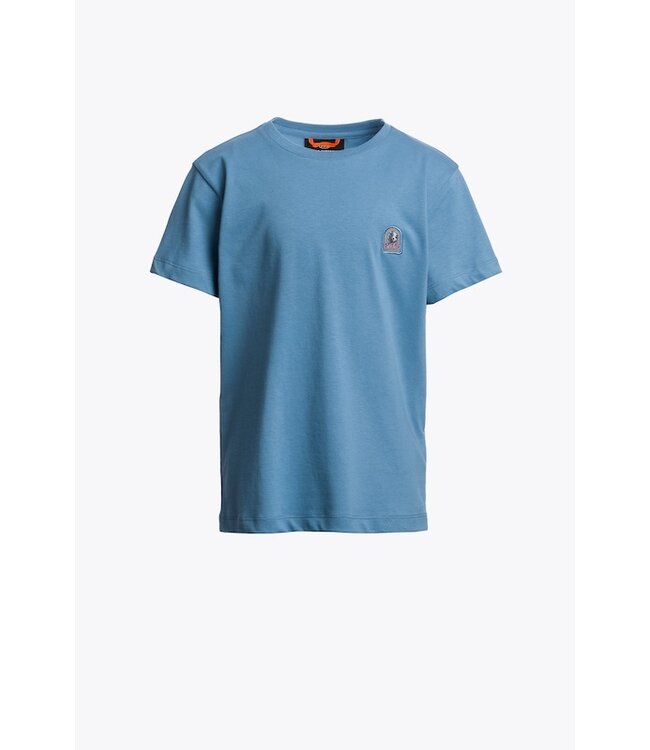 Parajumpers PATCH TEE - BOY SKY STEEL