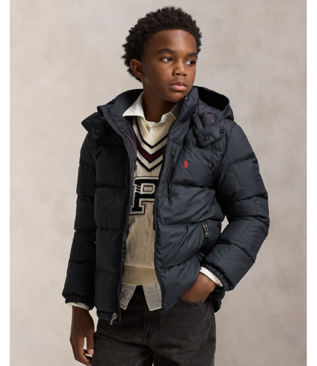 Ralph Lauren DOWN OUTERWEAR-BOMBER POLO BLACK