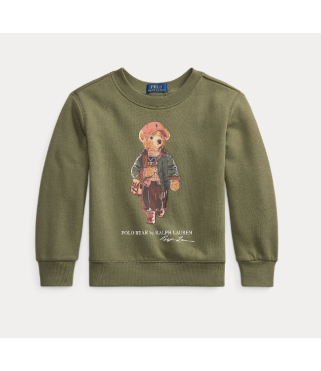Ralph Lauren CN SWEATER BEAR CRUISE OLIVE