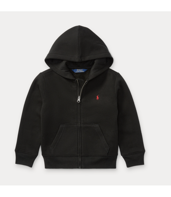 Ralph Lauren HOODED VEST POLO BLACK/C3870