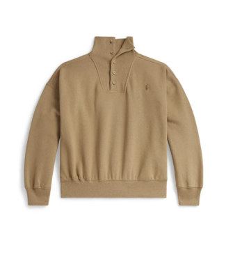 Ralph Lauren HALFZIP SWEATER CAMEL