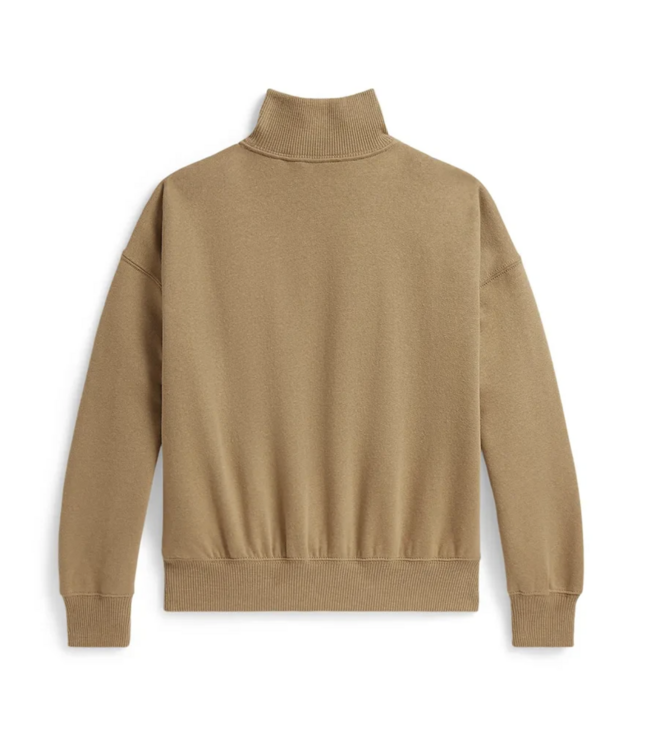 Ralph Lauren HALFZIP SWEATER CAMEL