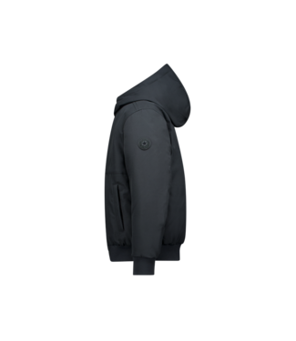 Airforce HOODED REVERSIBLE JACKET Gun Metal