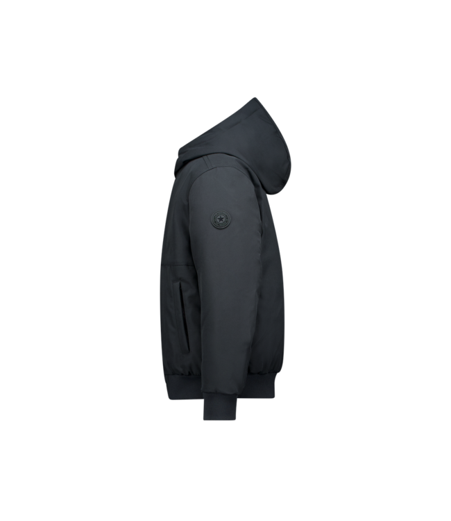 Airforce HOODED REVERSIBLE JACKET Gun Metal