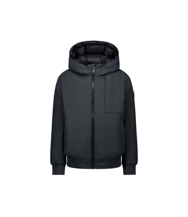 Airforce HOODED REVERSIBLE JACKET Gun Metal