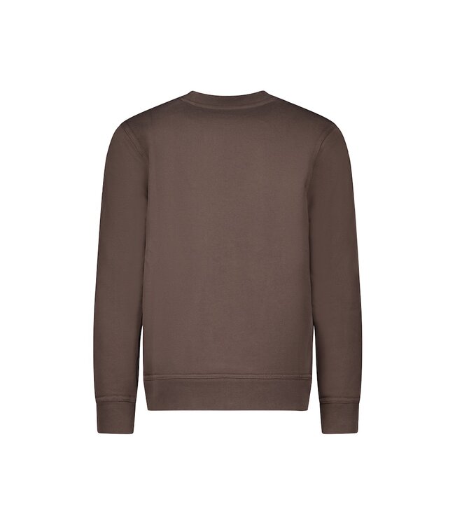 Airforce BASIC SWEATER Dark Coffee\White