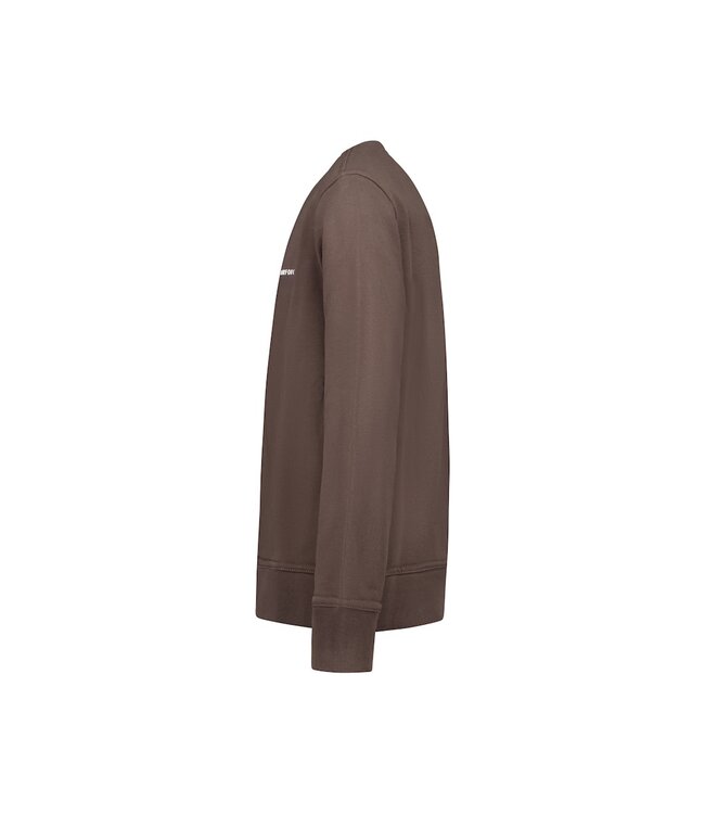 Airforce BASIC SWEATER Dark Coffee\White