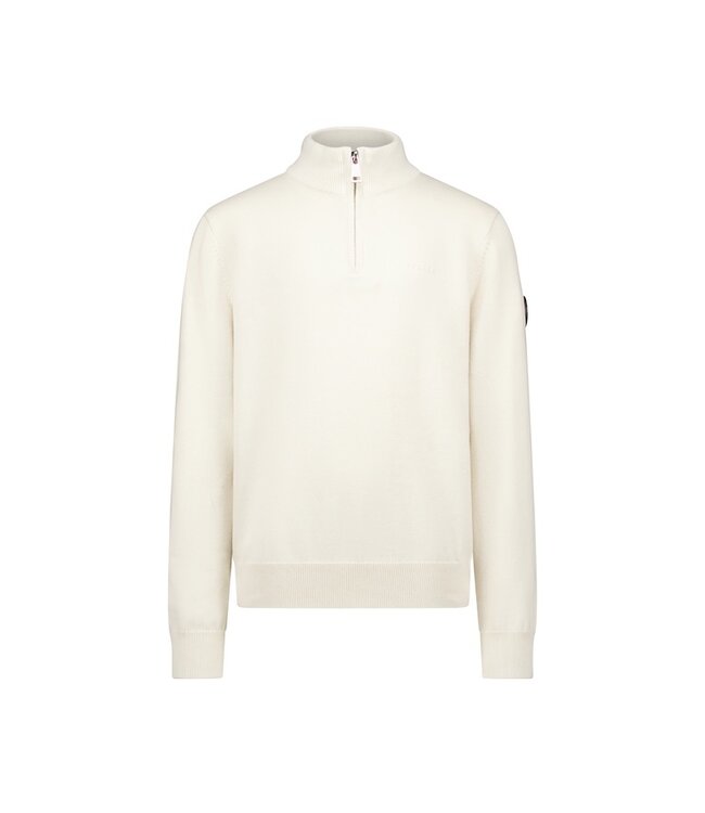 Airforce KNITWEAR QUARTER ZIP Moonbeam
