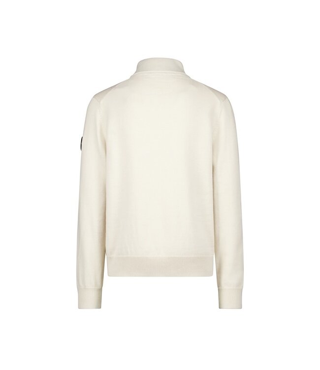 Airforce KNITWEAR QUARTER ZIP Moonbeam