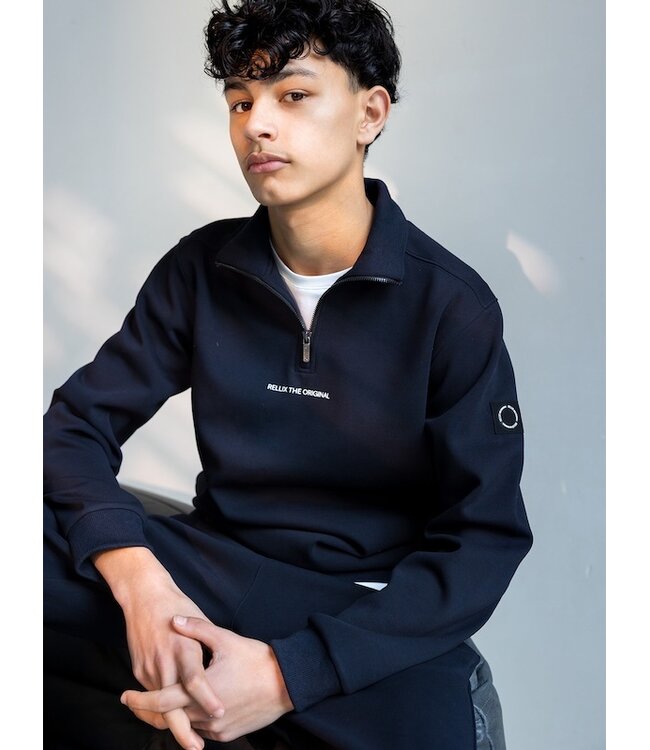 Rellix Sweater Rellix Zip Navy