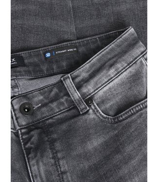 Rellix Straight Wide Fit Jeans Dark Grey Denim
